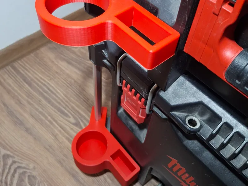 Milwaukee Packout Long Drill & Level holder