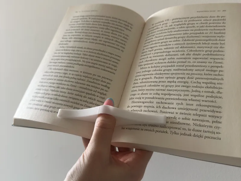 One Hand Book Holder / Page book holder