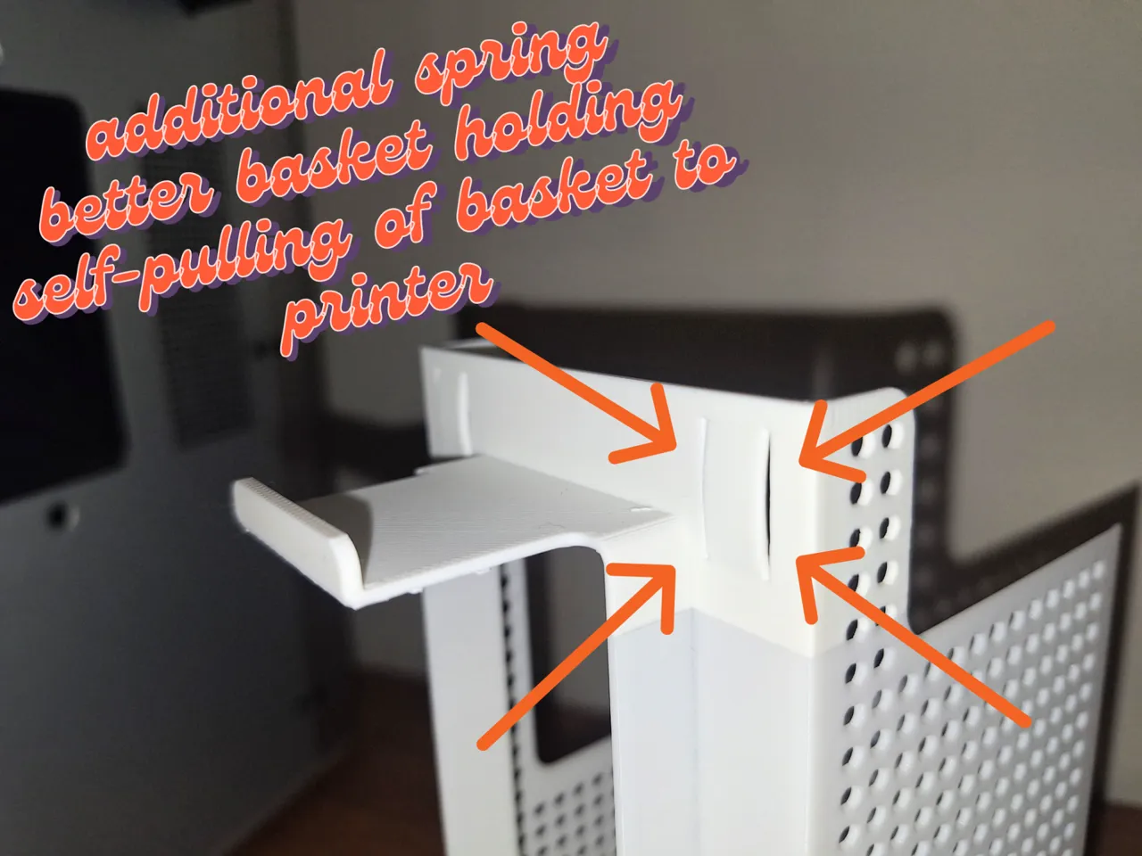 Poop bucket for X1/P1 with spool. No screws/magnet view 3