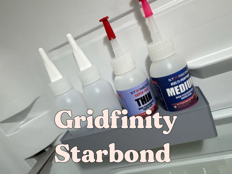 Gridfinity Starbond Glue Holder 2oz