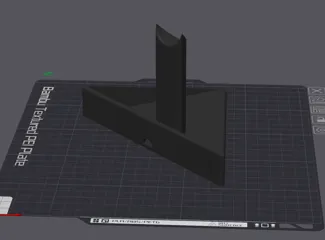 Corner Dish Wand Holder