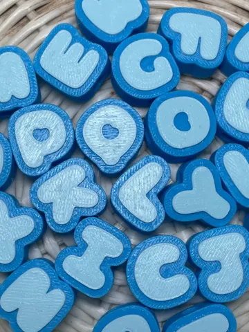 Llavero: Chubby Letter Charms — vista de referencia 4