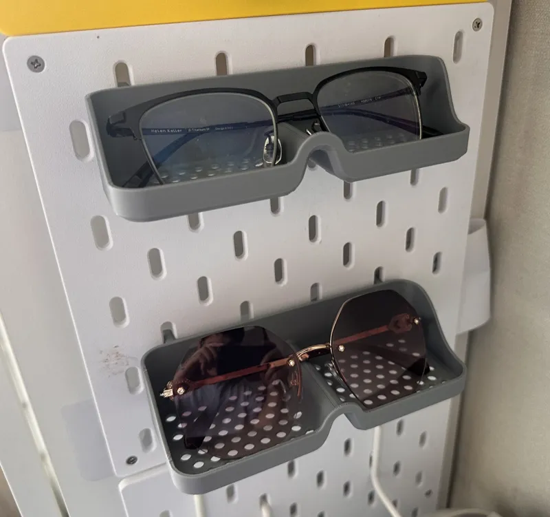Glasses holder for skadis 眼镜支架（适配洞洞板）
