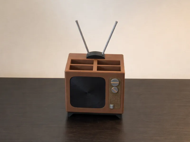 Retro TV Remote Holder