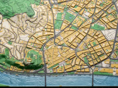 Bratislava Slovakia 3D Miniature