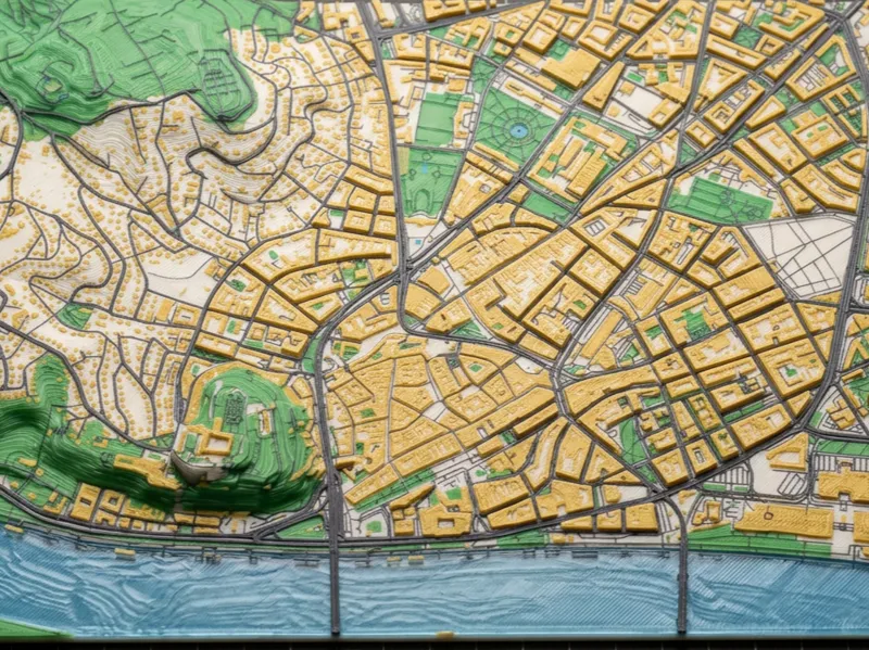 Bratislava Slovakia 3D Miniature