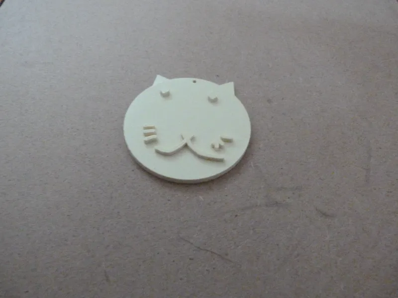 the cat keyring