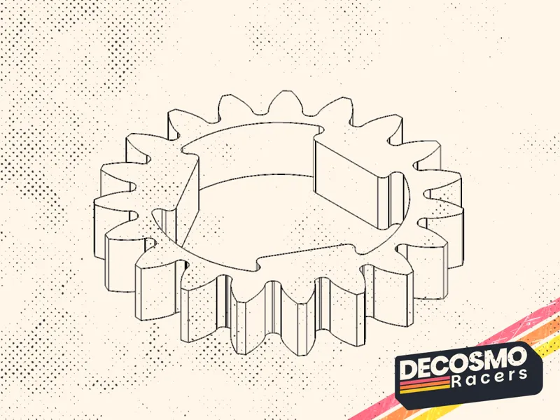 Spur gear 19T (MB-NB-SG19T-V1)