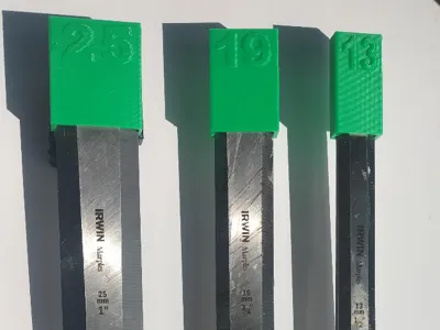 Irwin Chisel Safety Cover Set 13mm 19mm 25mm