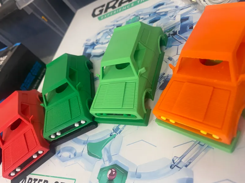 mini car glass ball