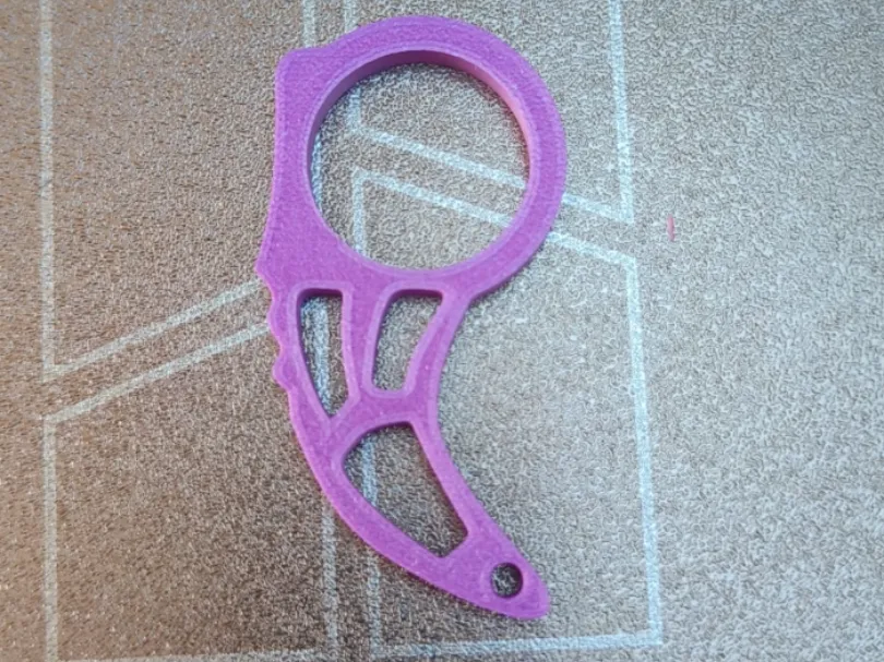 Keyrambit - Free 3D Print Model - MakerWorld