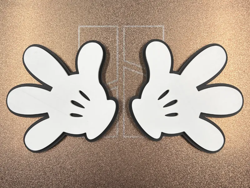 Mickey Hand Magnets (Set)