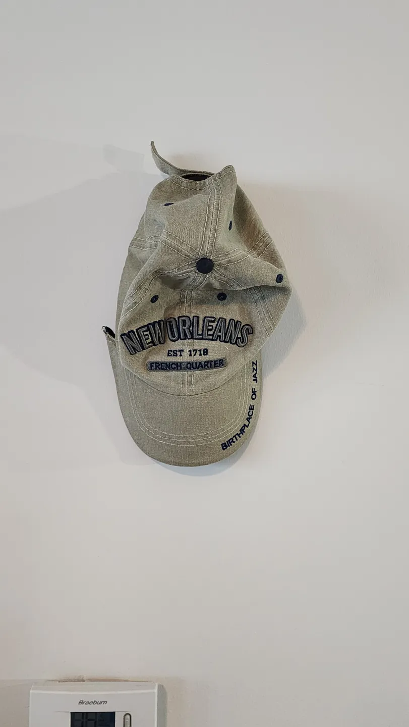 Wall Hat Hanger – Command Strip & Thumb Tack by SamuraiShapingMFG ...