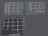 Plateau Gridfinity pour bac Ikea Samla 28x39 — photo 1