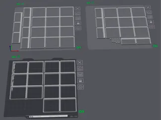 Gridfinity Tray for Ikea Samla 28x39