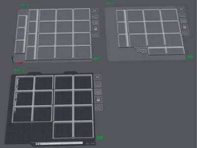 Gridfinity Tray for Ikea Samla 28x39