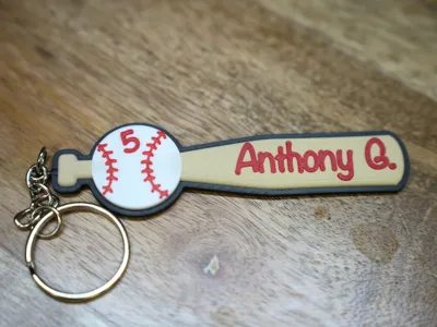 Baseball Key Chain