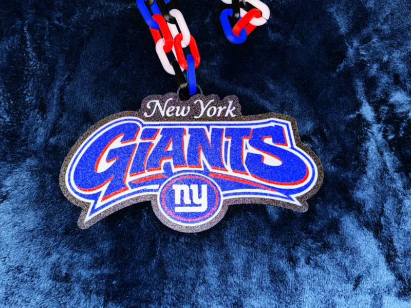 New York Giants Oversized Necklace