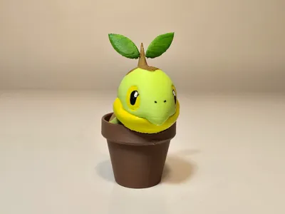 Turtwig in a Pot