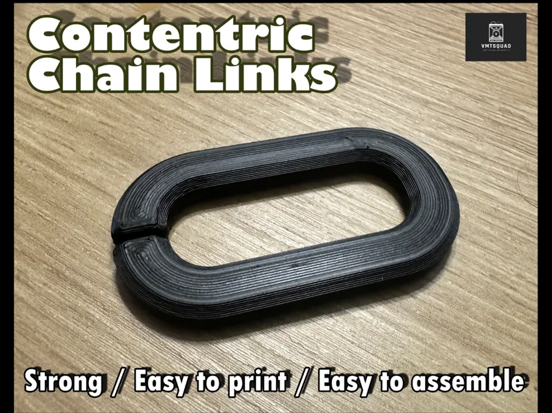 Simple Concentric Removable Chain Links