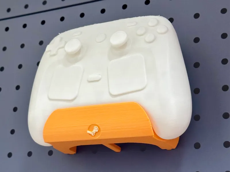 Steam Controller 2 holder 25mm pegboard