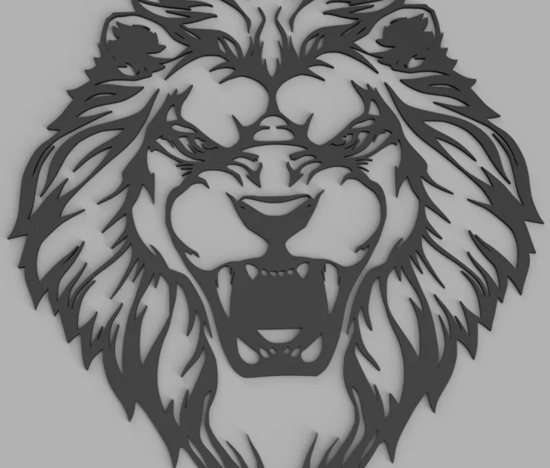 Lion wall-art