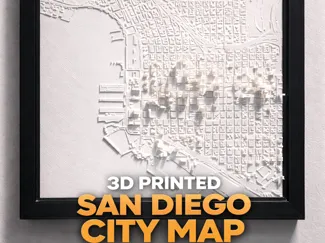 San Diego 3D Miniature