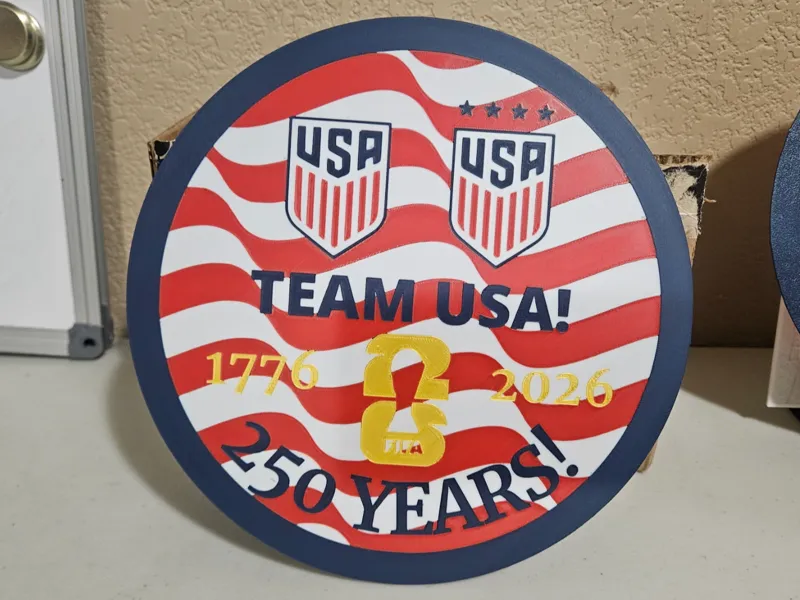 Team USA FIFA World Cup Sign