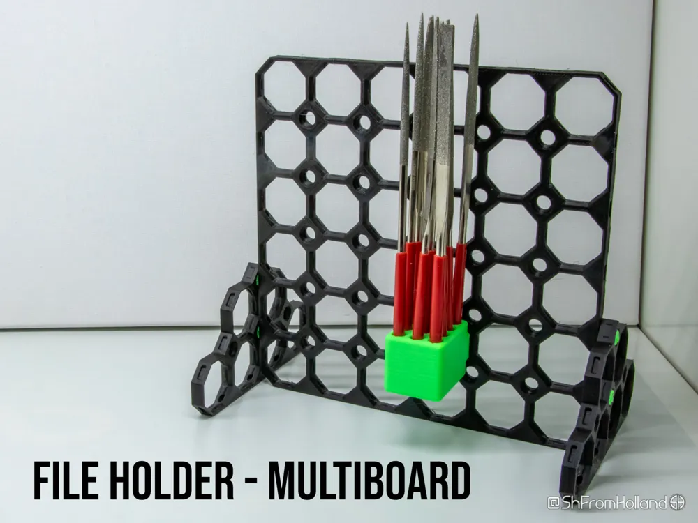 File holder - Multiboard - Free 3D Print Model - MakerWorld