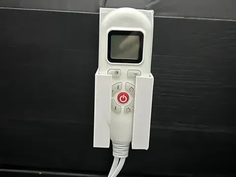 electric blanket remote control holder