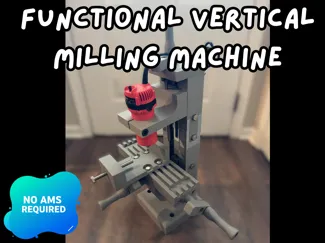 Functional Vertical Milling Machine