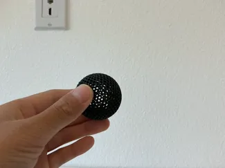Airless Ping Pong Ball-High Bounce-Can print inPLA