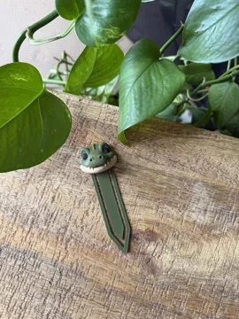 Accesorio de lectura: Crocodille bookmark — vista de referencia 4