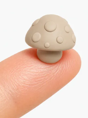 Figura decorativa: Mini Food Icon Series - #49 Mushroom — vista de referencia 2