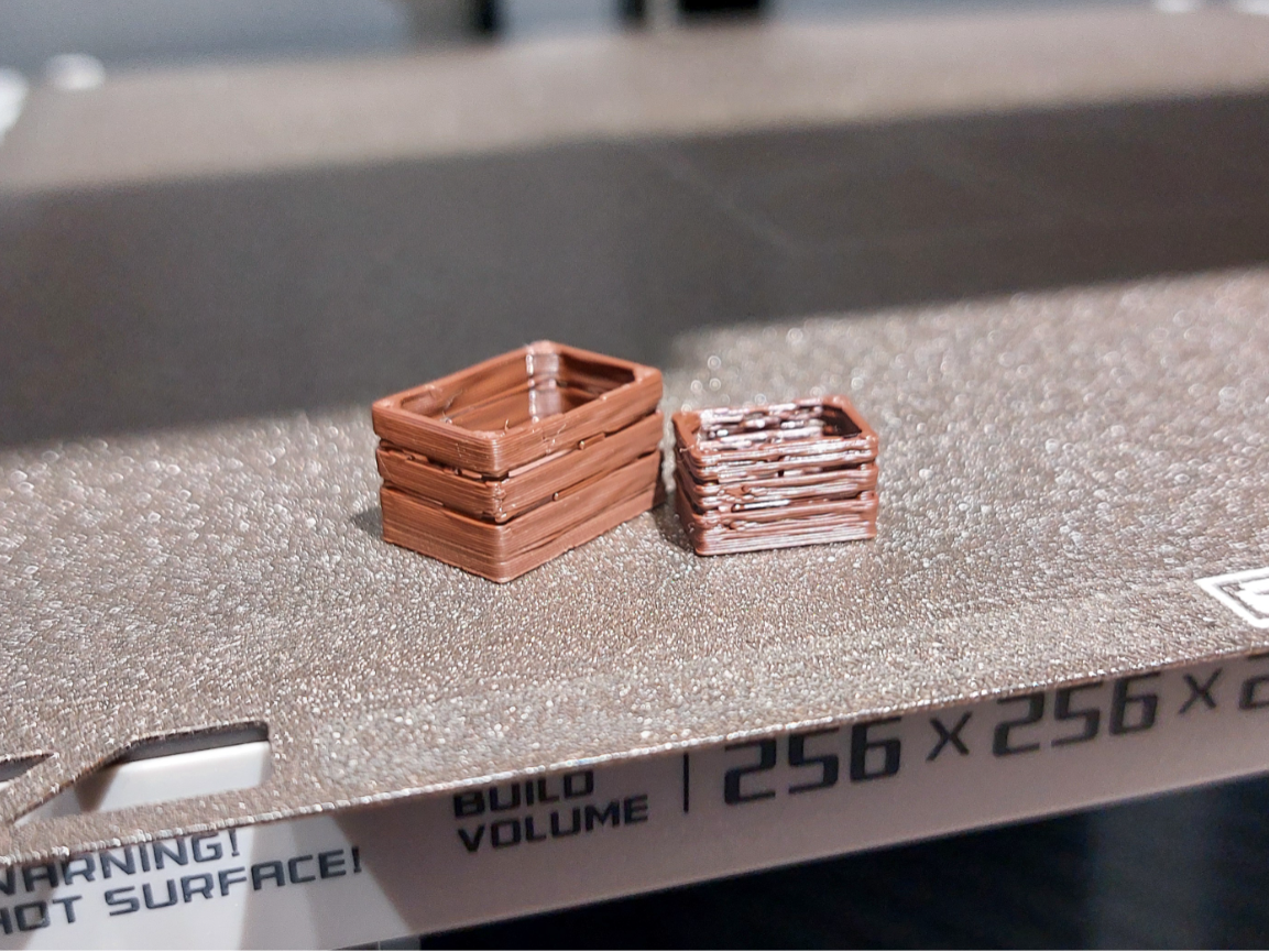 Modellbau & Dioramen Old Fruit Crates 