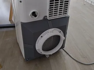 Mobile AC dual hose adapter