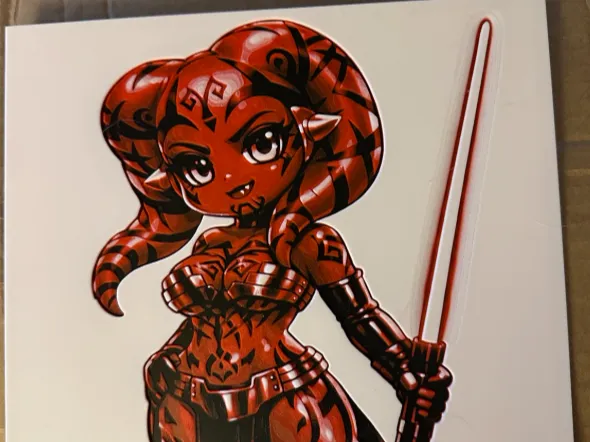 Star Wars Hueforge: Chibi Darth Talon