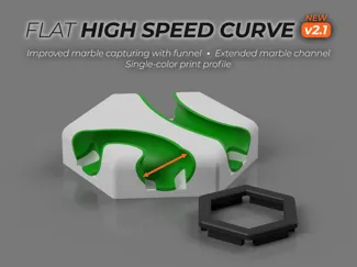 Gravitrax - Flat High Speed Curve