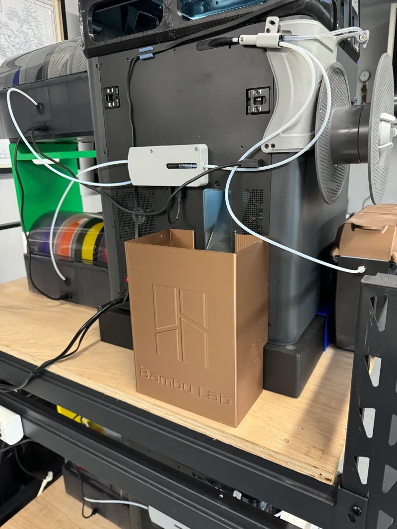 X1C/P1S with paver and rubber pavor Poop Bucket