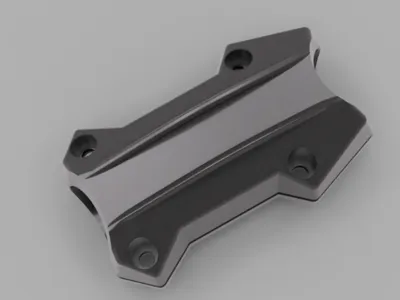 Crashpad Touratech Crash Bar 25 mm. BMW GS 1300