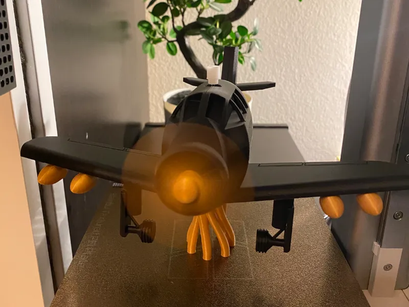 Wind-up propeller plane(Boat Model Components Kit)