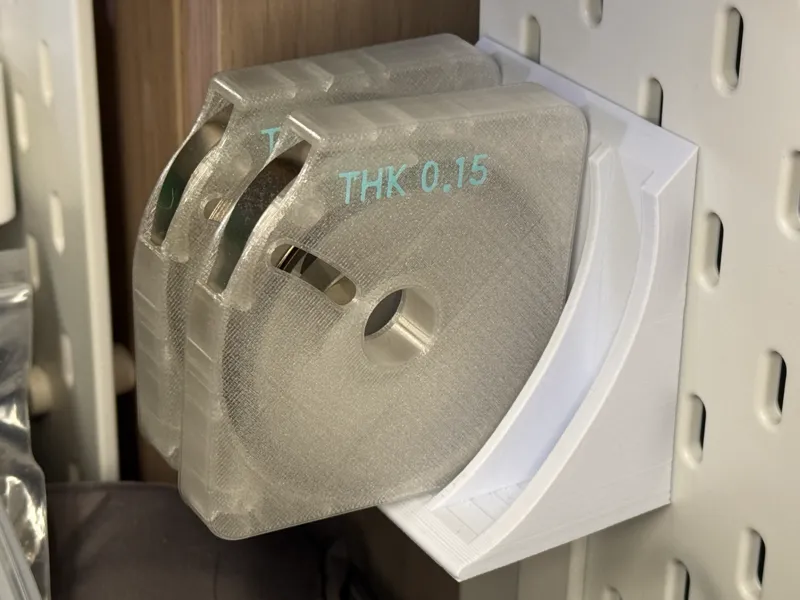 Skadis holder for nickel-strip-case-storage-box
