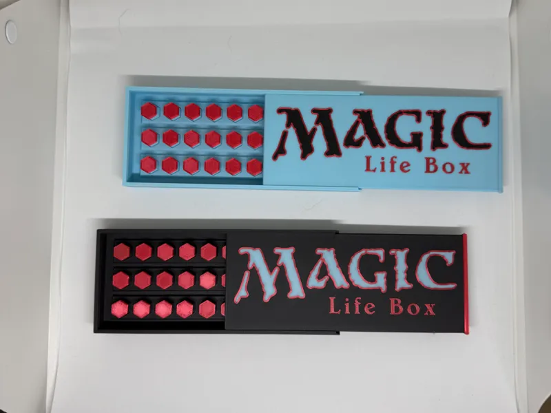 Magic the Gathering Life Box / Card Game Life Box 