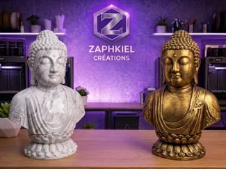 Buddha Bust – Version 8