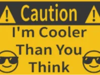 funny caution sign