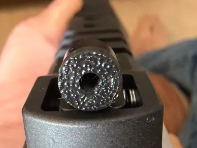 Peep sight insert for Marlin SBL 1894 & 1895 rifle