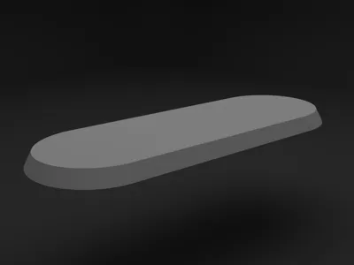 Tabletop 70x25mm base