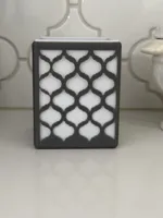 Arabesque Pen Holder with sleeve. one plate. two colors