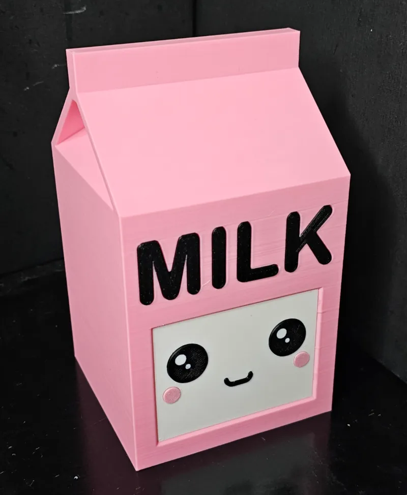 Kawaii Milk Carton