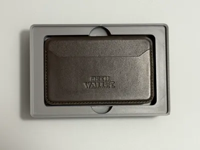 Puncube Mech Wallet with Bifold Gridfinity Bin